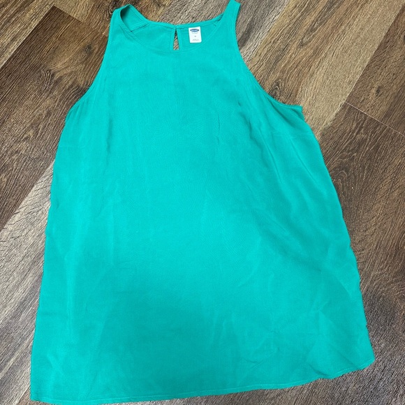 J Crew aqua green floral skirt and tank set - Picture 3 of 5